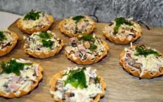 Тарталетки с начинкой — 19 рецептов вкусных закусок на праздничный стол