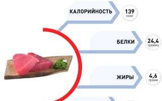 Польза и вред тунца для здоровья человека