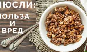Польза и вред мюсли для здоровья человека