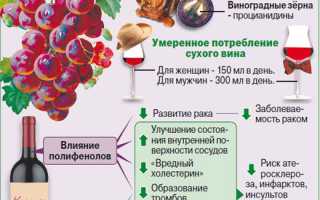 Польза и вред сухого вина для здоровья