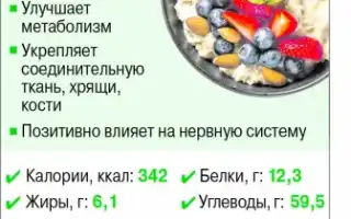 Польза и вред геркулесовой каши для здоровья
