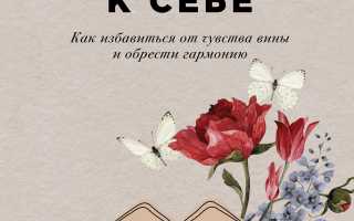 Как избавиться от чувства вины и обрести внутреннюю свободу навсегда