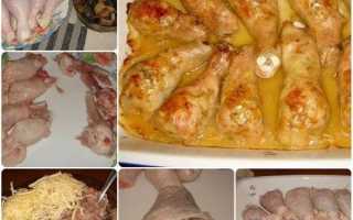 Как фаршировать куриные ножки грибами — 5 обалденных рецептов