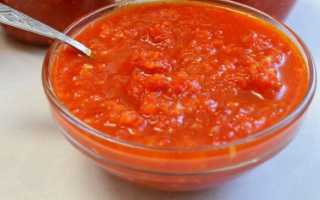 ТОП-12 рецептов аджики из помидор и чеснока 2021: классические вкусные заготовки на зиму