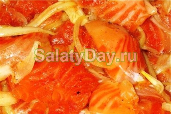 Хе из горбуши - классический рецепт приготовления