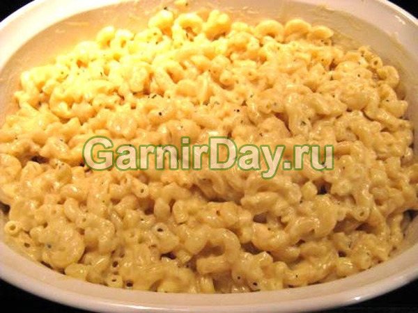 Макароны с сырным соусом - классический рецепт