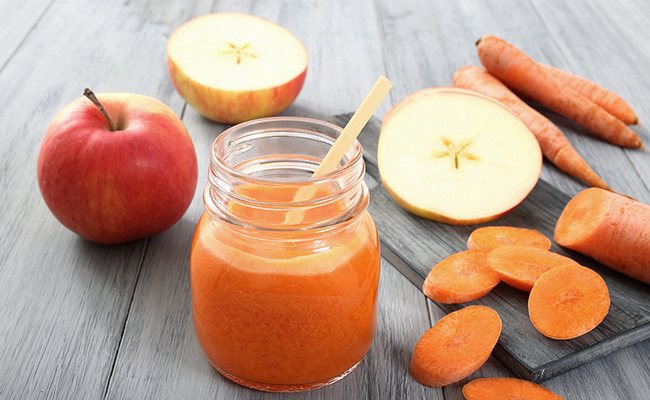 Морковно-яблочный сок – пошаговый рецепт приготовления на зиму в домашних условиях