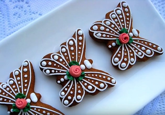 печенье бабочки