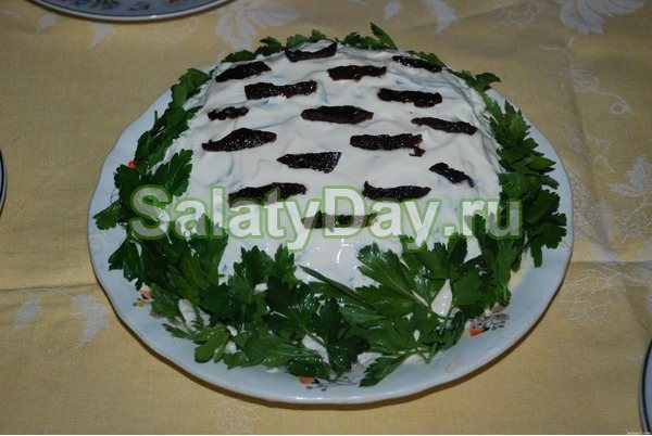 Салат Березка классический с курицей