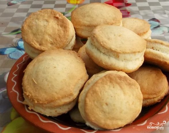 Сметанные лепешки в духовке