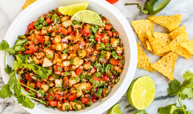 Севиче из креветок