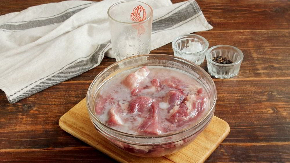 Добавление минеральной воды к баранине Баранина в минералке