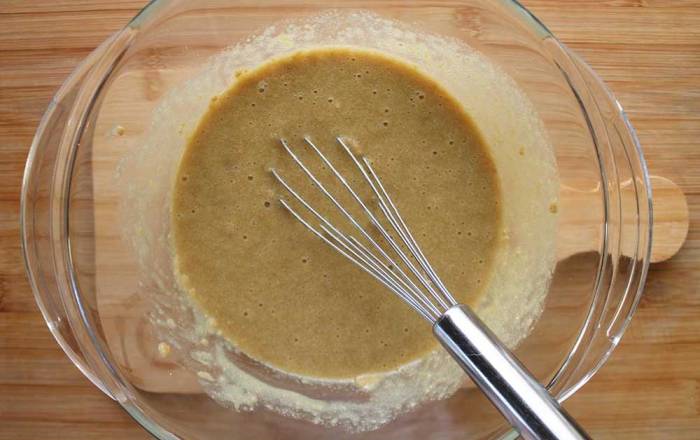 Приготовления чамана для обмазки Чаман с водой