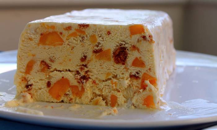 Десерт с сушёной папайей Десерт с папайей