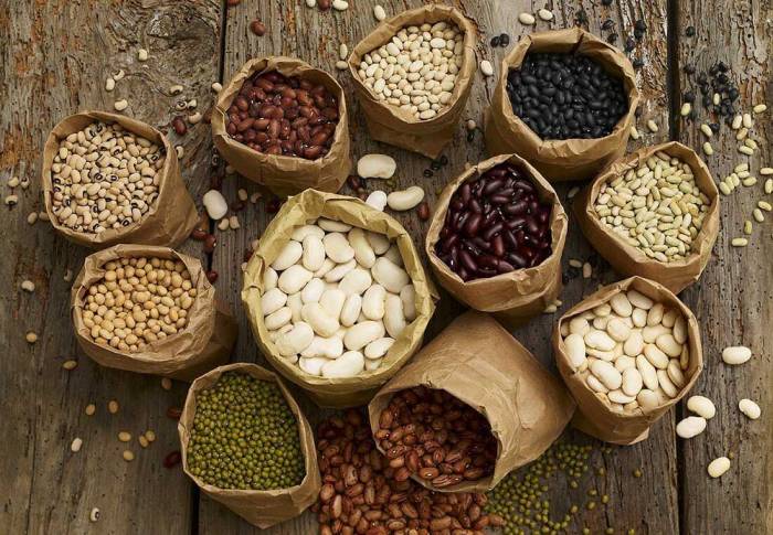 Хранение фасоли в бумажных мешочках Фасоль в пакетах