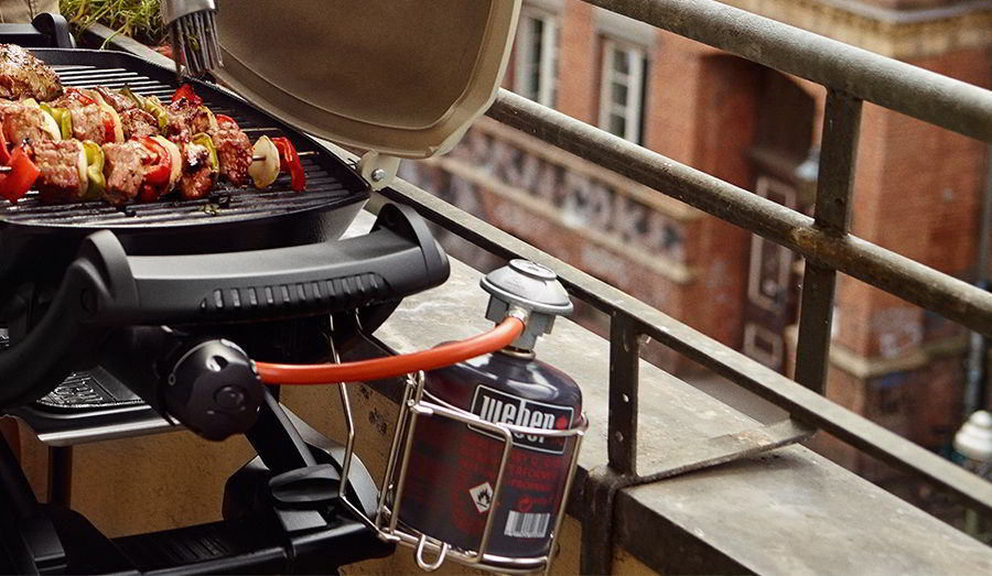 Использование газового гриля на балконе Газовый гриль на балконе