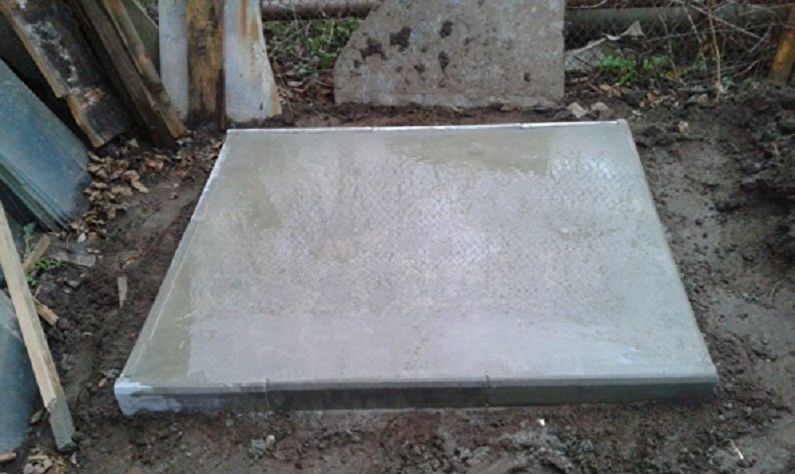 Как сделать тандыр из кирпича: шаг 2 Готовый фундамент для тандыра