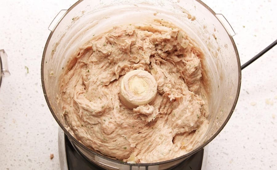 Измельчённая в блендере индейка с молоком Индейка в блендере