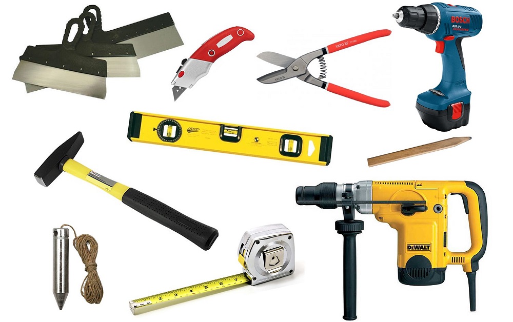 Инструменты для строительства мангала из кирпича Инструменты для кирпичного мангала