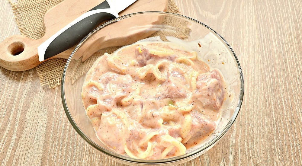 Индейка в кефирно-томатном маринаде Кефирно-томатный маринад для индейки