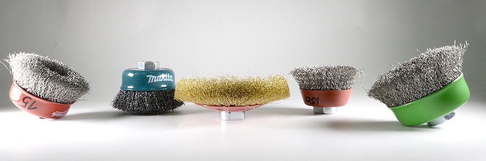 Кордщётки для очистки металла от ржавчины Кордщётка для мангала из дисков