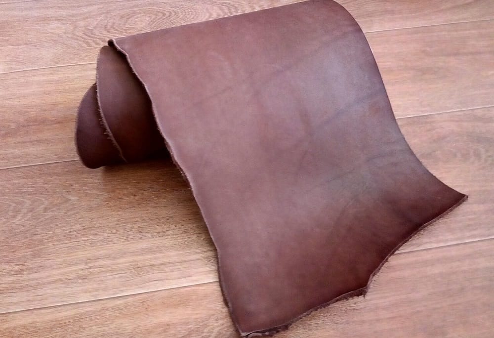 Кожаный отрез для изготовления чехла для шампуров Кожа для чехла