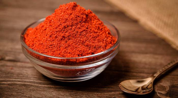 Красный молотый перец Красный перец для корюшки