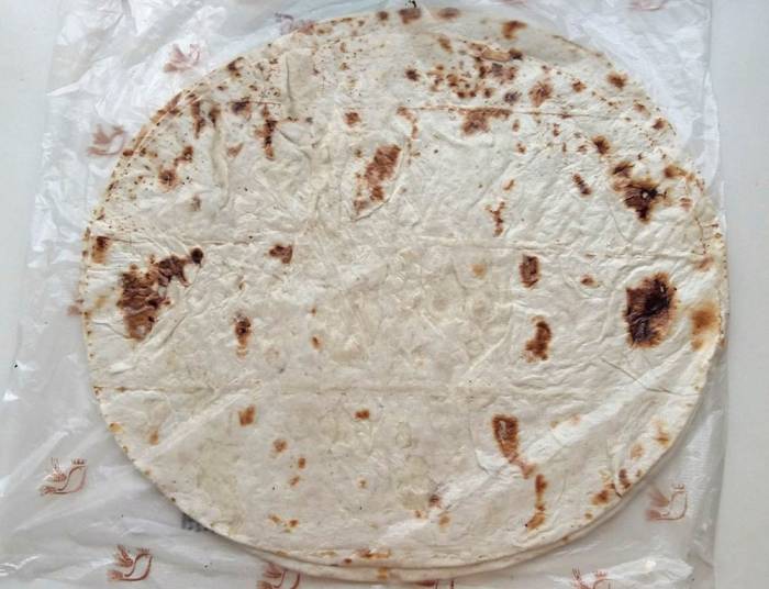 Круглый лаваш для приготовления шаурмы Круглый лаваш в пакете