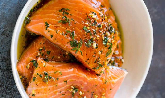 Филе кижуча в маринаде Маринад для кижуча