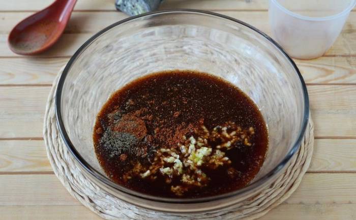 Приготовление маринада для свиной рульки Маринад для рульки