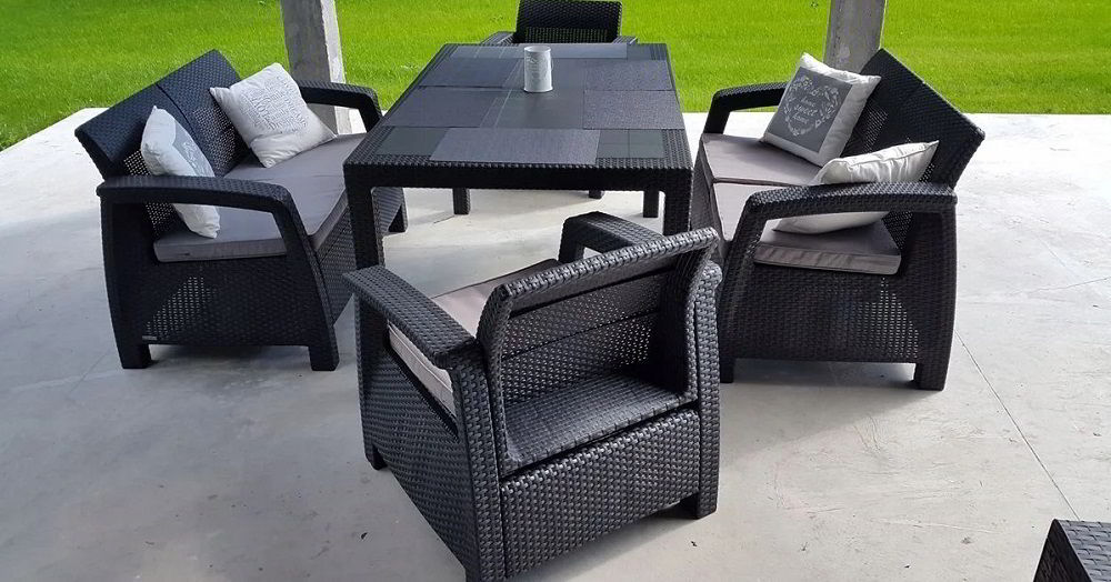 Уличная мебель из пластика Мебель из пластика