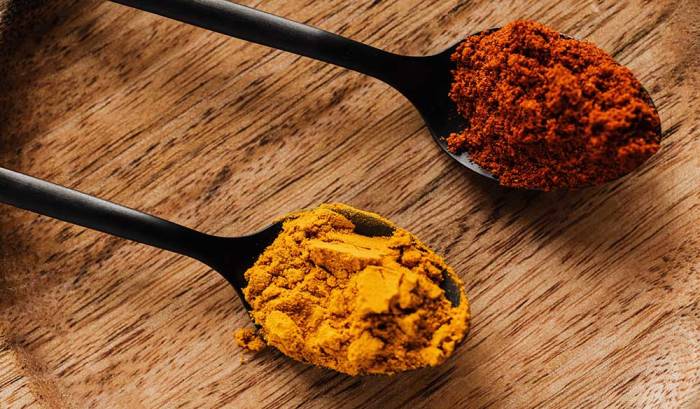 Паприка и куркума для посыпки Паприка и куркума