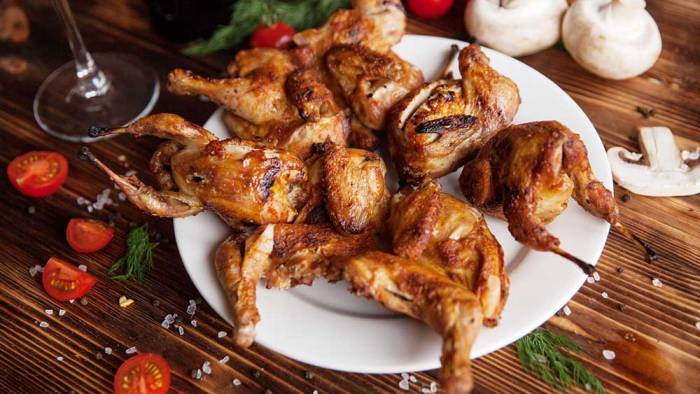 Перепёлки на мангале: рецепты маринадов и советы профессионалов Перепела на мангале