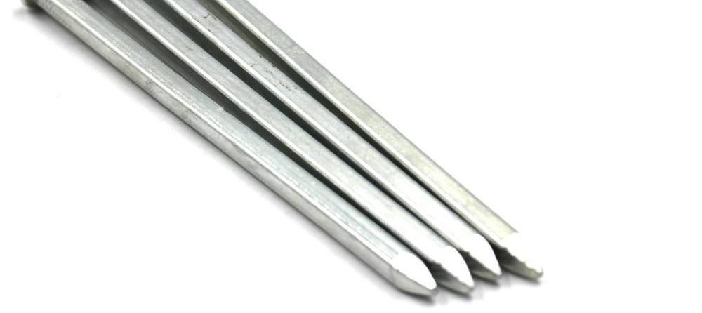 Шампуры с прямоугольным сечением Прямоугольная разновидность шампуров