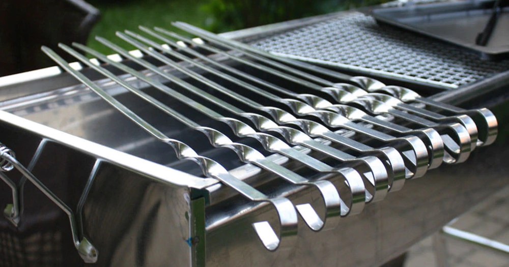 Металлические шампуры для шашлыка Шампуры из металла