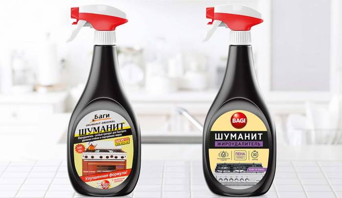 Спрей-жироудалитель Шуманит Шуманит для шампуров