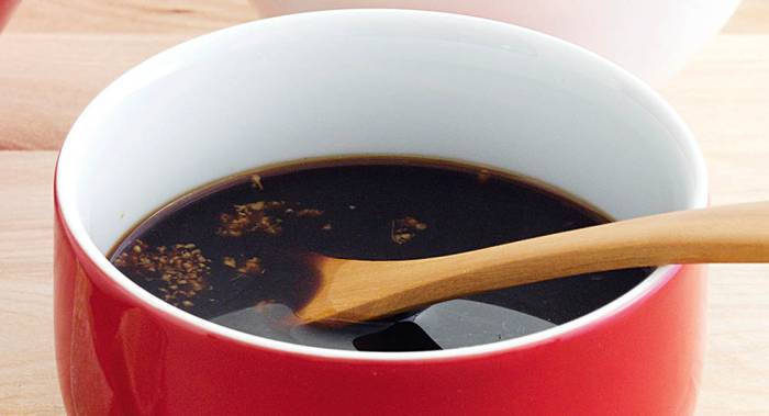 Изысканный маринад с ченоком для тофу Соевый соус с чесноком для тофу