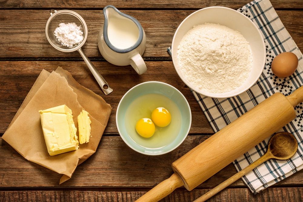Ингредиенты для замешивания сдобного теста Состав сдобного теста