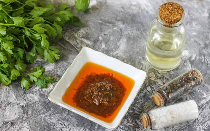 Классический маринад для перепелов Специи с маслом