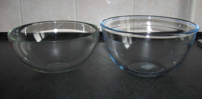 Стеклянная посуда для маринования шашлыка Стеклянные миски для свинины