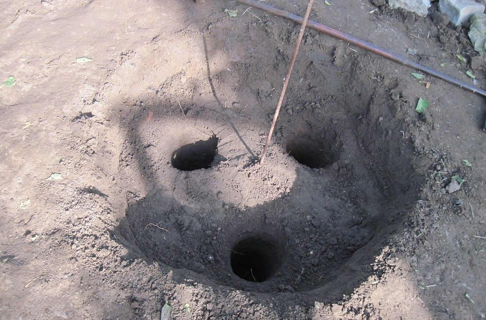Яма под фундамент Яма для тандыра