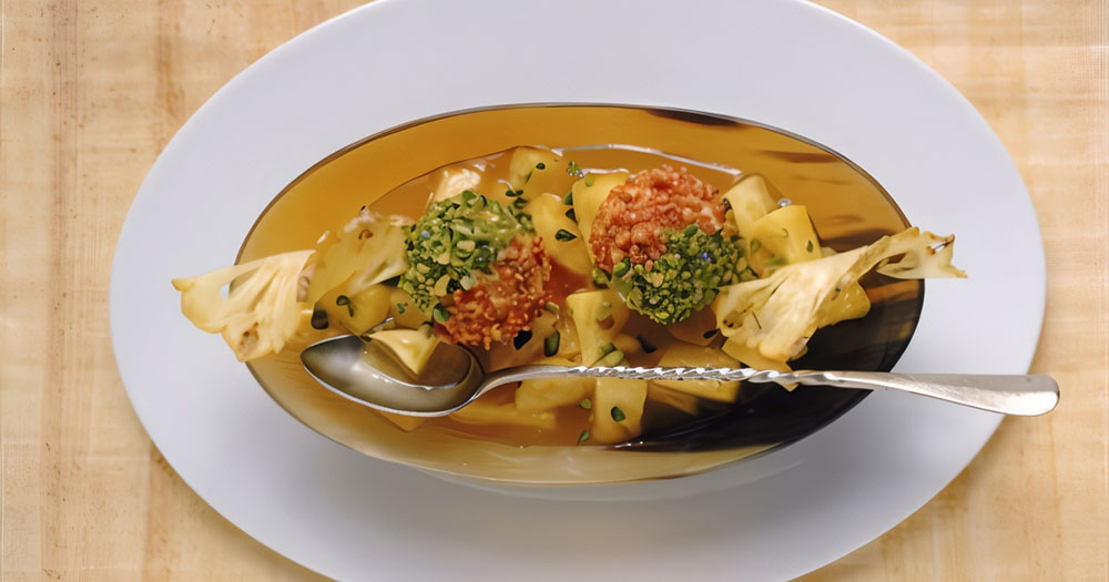 Фруктовый салат с апельсином Апельсин и маракуйя