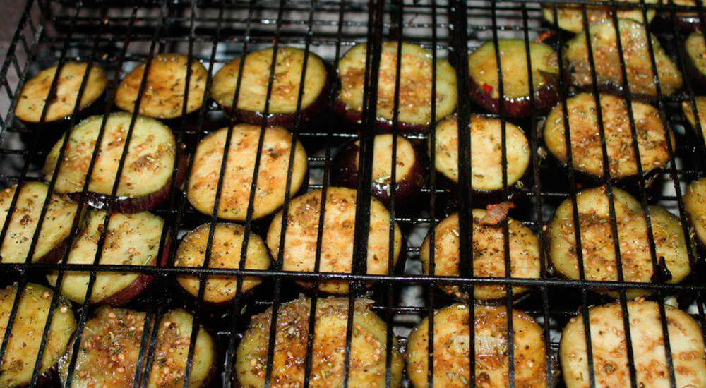 Приготовление баклажанов на решетке Баклажаны-гриль на решетке