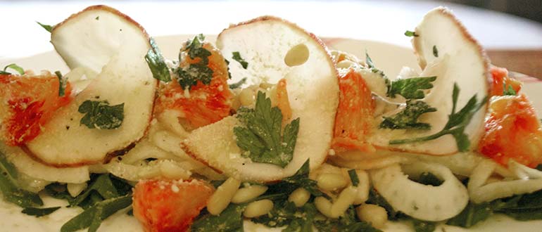 блюдо из топинамбура