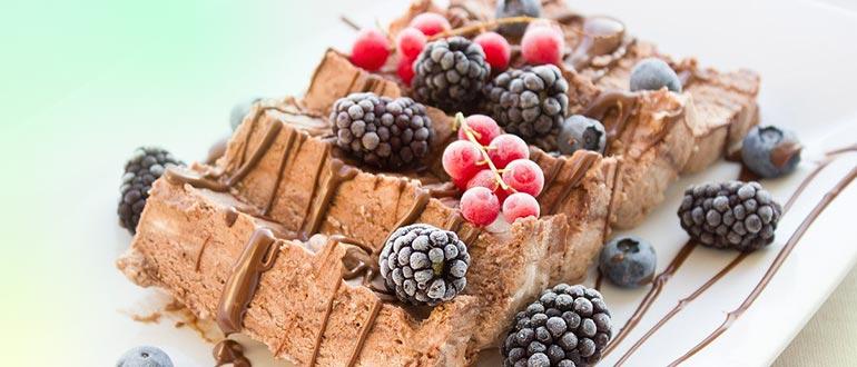 десерт из ягод