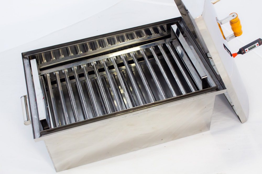 Как выглядит коптильня с гидрозатвором Домашняя коптильня с гидрозатвором