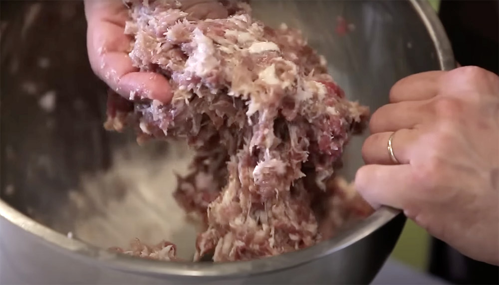 Дозревший в холодильнике фарш Фарш из холодильника