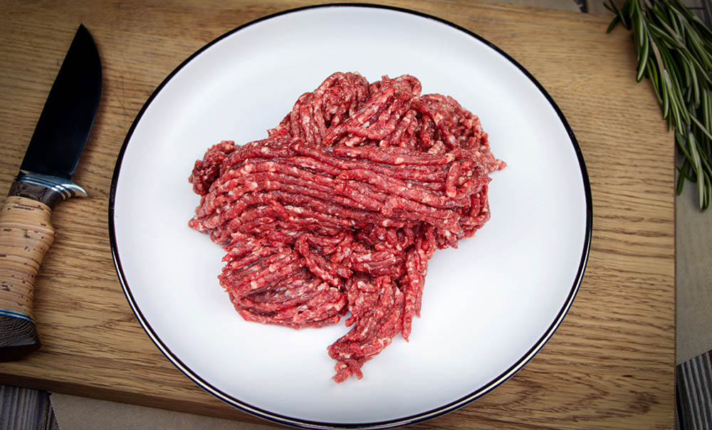 Фарш из оленины для приготовления колбасы Фарш из оленины