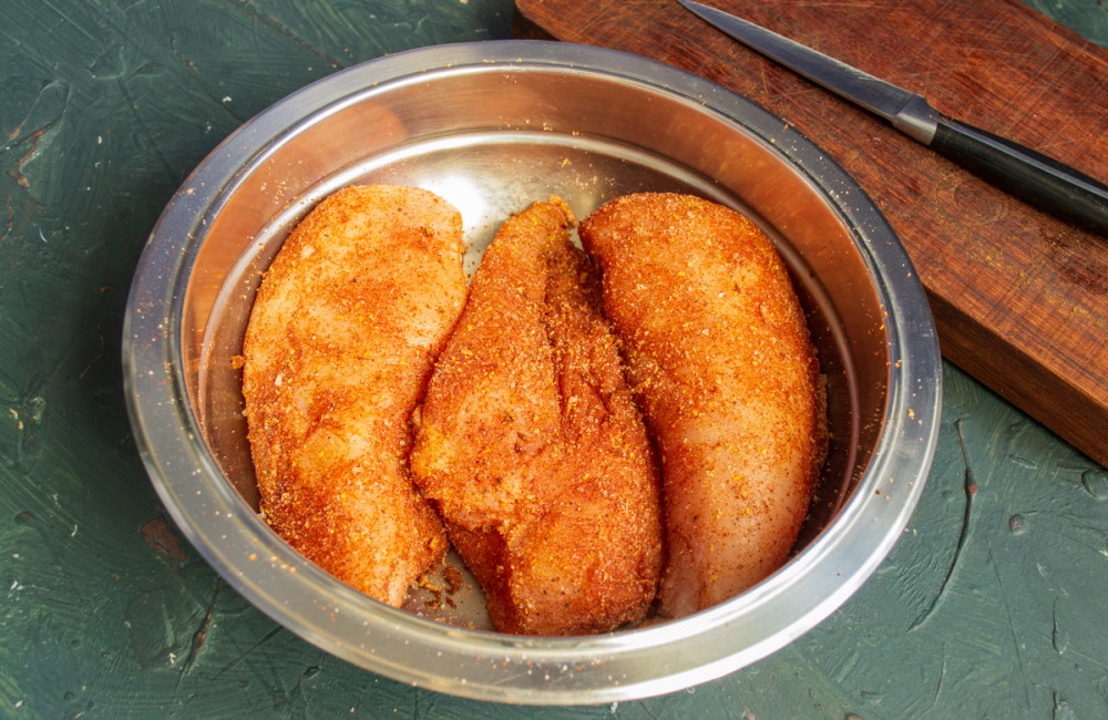 Куриное филе в специях Куриное филе в специях