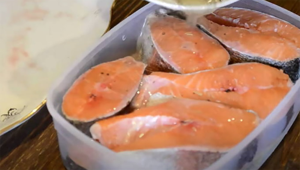 Маринование форели в лимонном соке Форель и лимонный сок